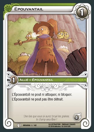 Carte Wakfu - Épouvantail - Amakna 001/162