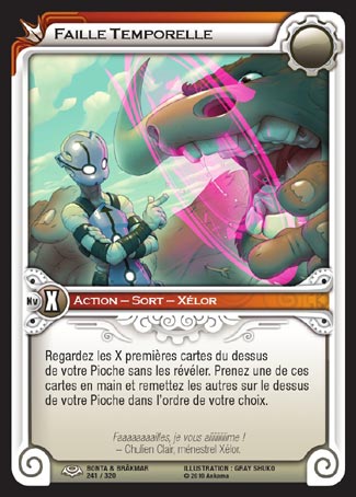 Carte Wakfu - Faille Temporelle - Bonta & Brâkmar 241/320