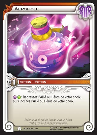Carte Wakfu - Aerofiole - Otomaï 092/162