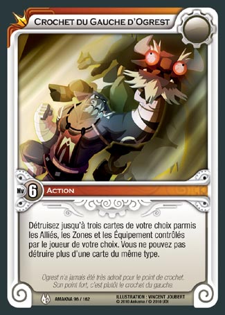 Carte Wakfu - Crochet du Gauche d'Ogrest - Amakna 096/162