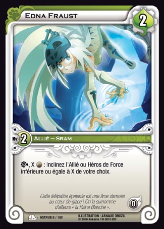 Carte Wakfu - Edna Fraust - Astrub 009/162