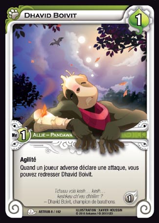 Carte Wakfu - Dhavid Boivit - Astrub 008/162