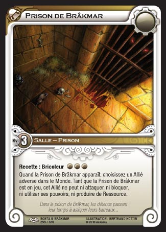 Carte Wakfu - Prison de Brâkmar - Bonta & Brâkmar 258/320