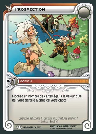 Carte Wakfu - Prospection - Incarnam 176/320