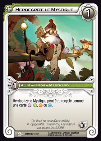 Carte Wakfu - Herdegrize le Mystique - Astrub 002/162