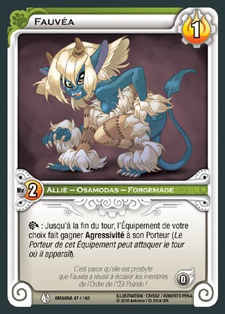 Carte Wakfu - Fauvéa - Amakna 047/162