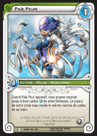 Carte Wakfu - Païe Peur - Chaos d'Ogrest 083/162