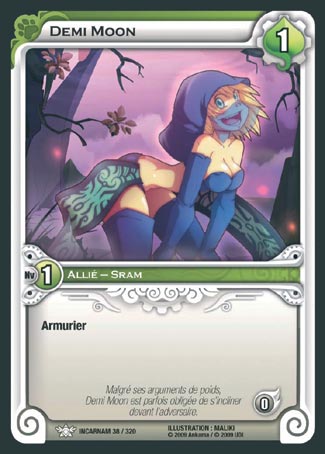 Carte Wakfu - Demi Moon - Incarnam 038/320