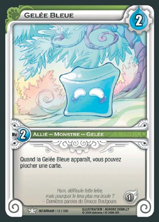 Carte Wakfu - Gelée Bleue - Incarnam 112/320