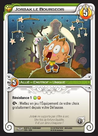 Carte Wakfu - Jorbak le Bourgeois - Bonta & Brâkmar 133/320