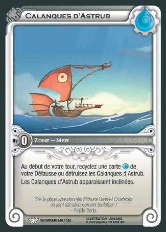 Carte Wakfu - Calanques d'Astrub - Incarnam 240/320
