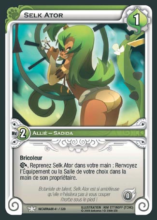 Carte Wakfu - Selk Ator - Incarnam 041/320
