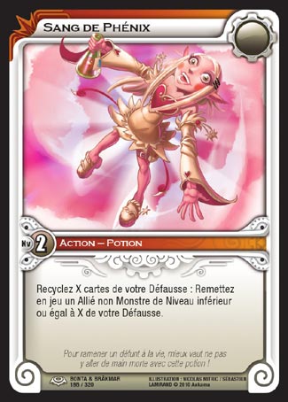Carte Wakfu - Sang de Phénix - Bonta & Brâkmar 186/320