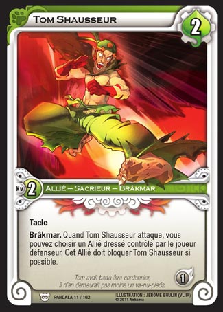 Carte Wakfu - Tom Shausseur - Pandala 011/162