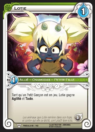 Carte Wakfu - Lotie - Pandala 069/162