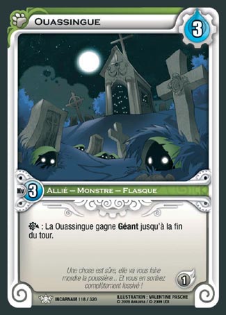 Carte Wakfu - Ouassingue - Incarnam 118/320