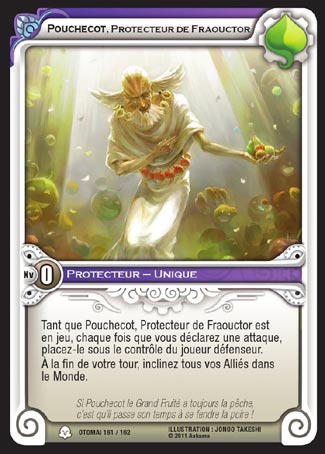 Carte Wakfu - Pouchecot, Protecteur de Fraouctor - Otomaï 161/162