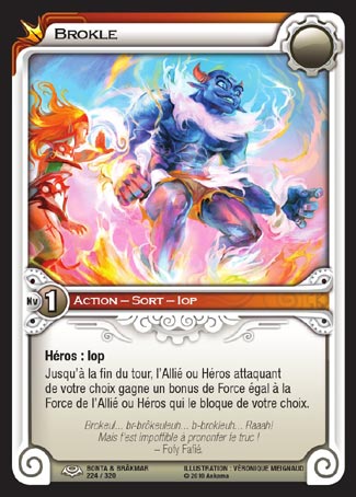Carte Wakfu - Brokle - Bonta & Brâkmar 224/320