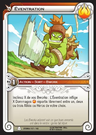 Carte Wakfu - Éventration - Otomaï 117/162