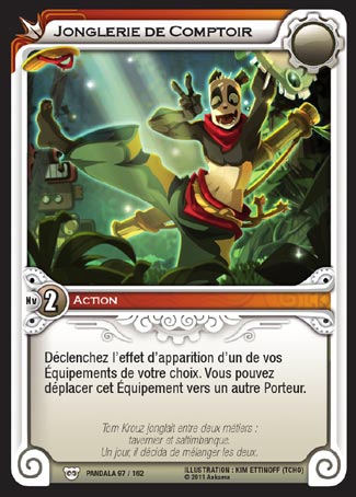 Carte Wakfu - Jonglerie de Comptoir - Pandala 097/162