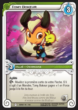 Carte Wakfu - Tomy Bokeur - Chaos d'Ogrest 091/162