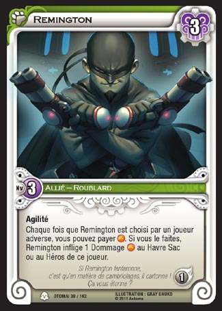 Carte Wakfu - Remington - Otomaï 038/162