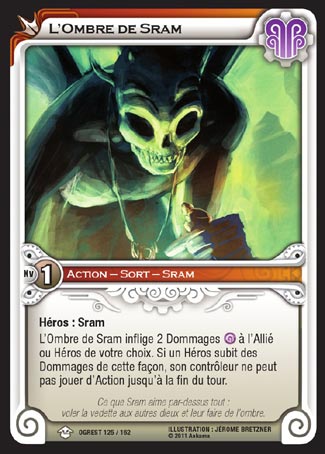 Carte Wakfu - L'Ombre de Sram - Chaos d'Ogrest 125/162