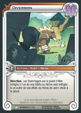 Carte Wakfu - Diversion - Incarnam 217/320