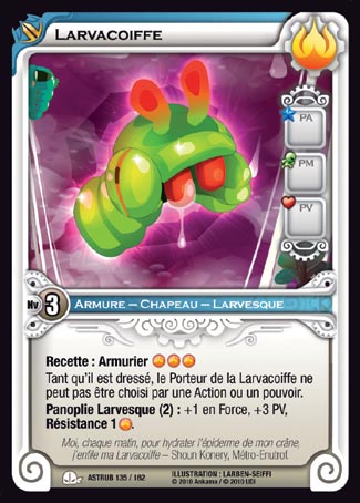 Carte Wakfu - Larvacoiffe - Astrub 135/162