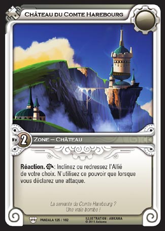 Carte Wakfu - Château du Comte Harebourg - Pandala 125/162