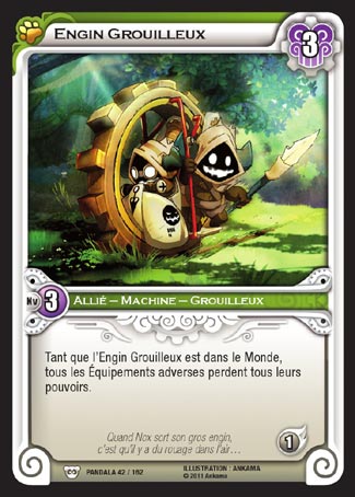 Carte Wakfu - Engin Grouilleux - Pandala 042/162