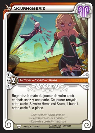 Carte Wakfu - Sournoiserie - Pandala 114/162