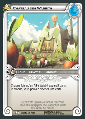 Carte Wakfu - Château des Wabbits - Amakna 131/162