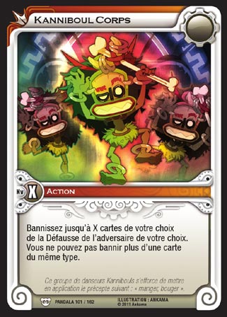 Carte Wakfu - Kanniboul Corps - Pandala 101/162