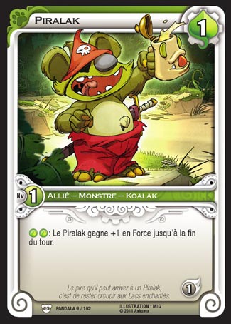 Carte Wakfu - Piralak - Pandala 009/162