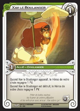 Carte Wakfu - Xav le Boulanger - Bonta & Brâkmar 018/320