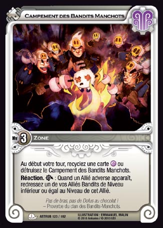 Carte Wakfu - Campement des Bandits Manchots - Astrub 123/162