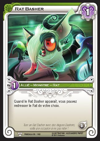 Carte Wakfu - Rat Basher - Pandala 030/162