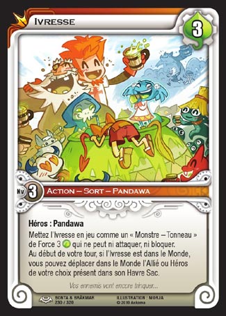 Carte Wakfu - Ivresse - Bonta & Brâkmar 230/320
