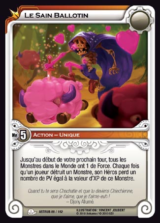 Carte Wakfu - Le Saint Ballotin - Astrub 088/162