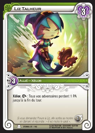 Carte Wakfu - Liz Talheur - Otomaï 037/162