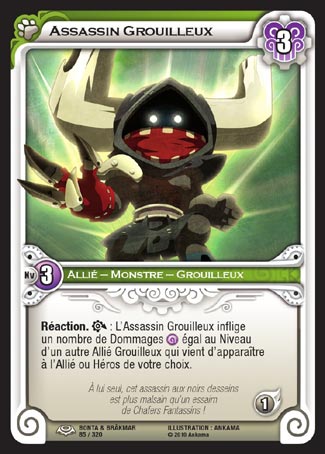Carte Wakfu - Assassin Grouilleux - Bonta & Brâkmar 085/320
