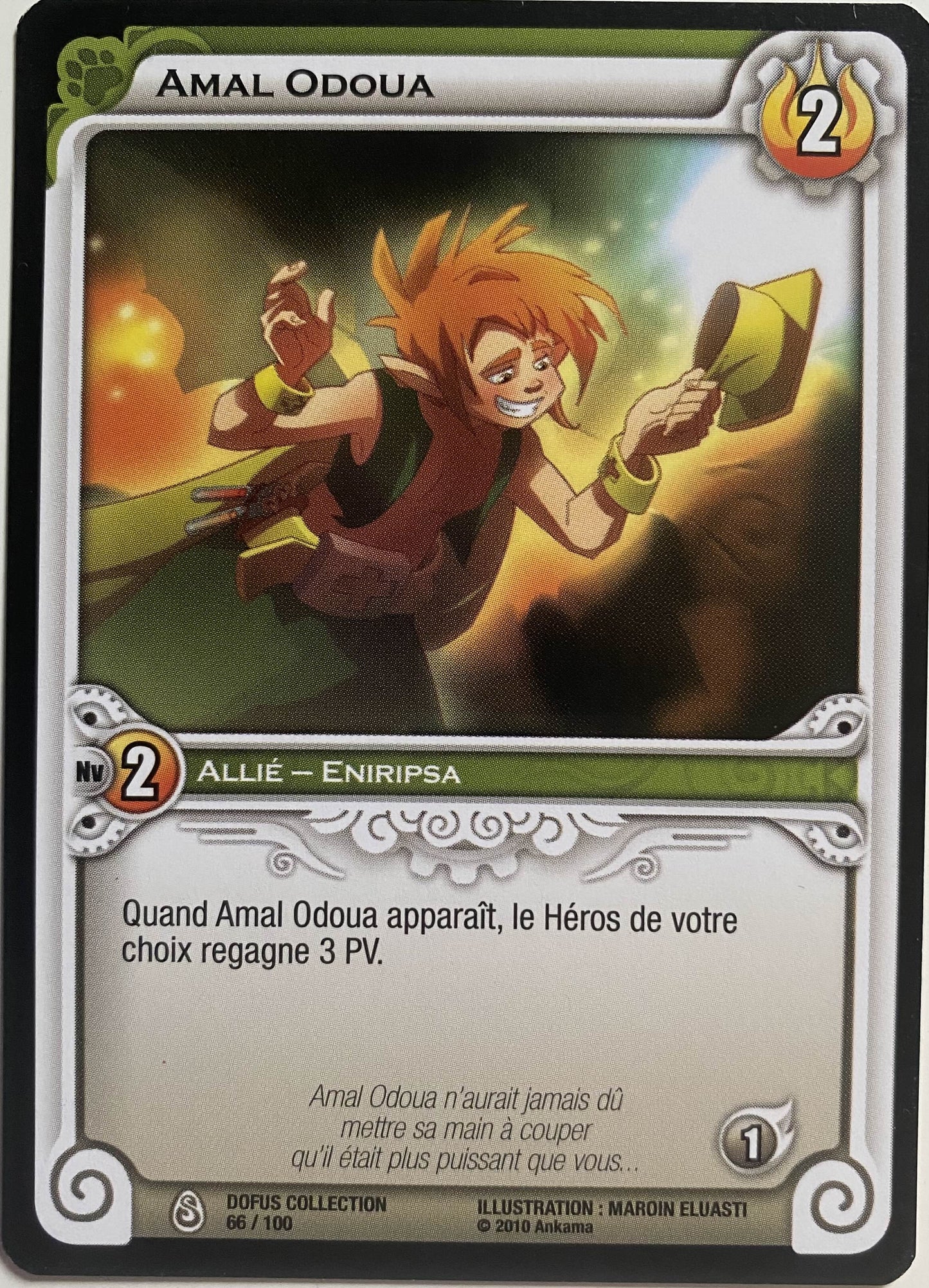 Carte Wakfu - Amal Odoua - Dofus Collection 066/100