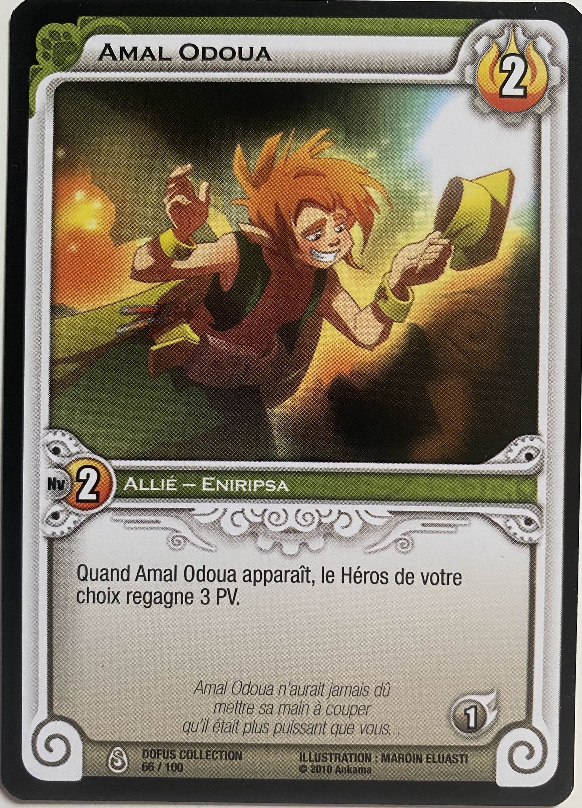 Carte Wakfu - Amal Odoua - Dofus Collection 066/100