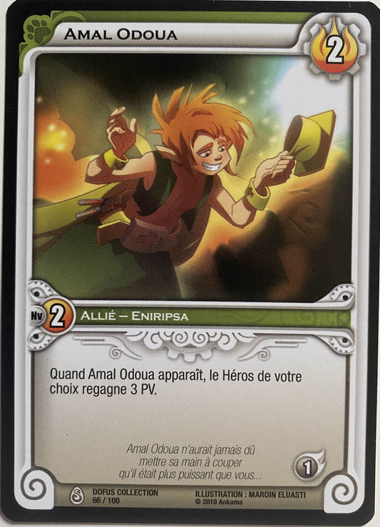 Carte Wakfu - Amal Odoua - Dofus Collection 066/100