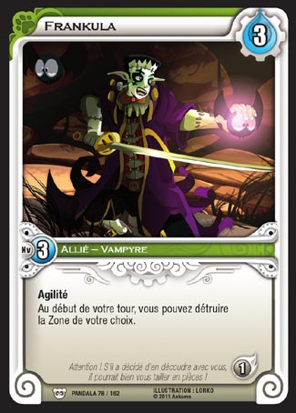 Carte Wakfu - Frankula - Pandala 078/162
