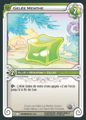 Carte Wakfu - Gelée Menthe - Incarnam 028/320
