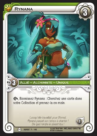 Carte Wakfu - Rynana - Chaos d'Ogrest 007/162