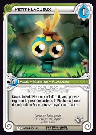 Carte Wakfu - Petit Flaqueux - Astrub 057/162
