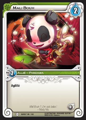 Carte Wakfu - Mali Bouh - Chaos d'Ogrest 086/162